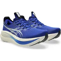 Asics Gel-Nimbus 28 Scarpe da corsa Uomo (9, blu/ cream)
