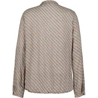 DIDI Blouse Nilly Sand With Pure Print Taglia: 44 | Maglie a manica lunga Outlet | Donna | Marrone