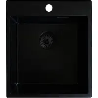 Caressi Lavello CAQPP40KR10BK-EB, da incasso. Nero.