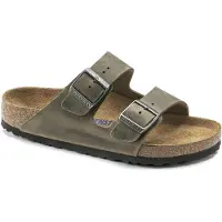 Birkenstock Arizona FL WB Sandali (43 - Regular, marrone)