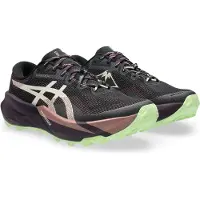 Asics Women's Trabuco 14 Scarpe per trail running Donna (37,5, nero/ dark aubergine)
