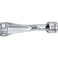 Hazet Chiave per tubi ad iniezione 4550-2 quadrata cava 12,5 mm (1/2 pollice) profilo esterno a doppio esagono 19
