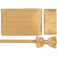 Suitable Set Fascia Papillon Pochette Gold Oro