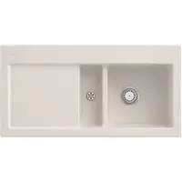 Villeroy & Boch Lavello da cucina Villeroy&Boch, lavello da cucina Subway 60 Crema 1000x510mm, larghezza base 60cm