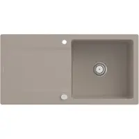 Villeroy & Boch V&B lavello Siluet 60 m scarico, rd m eccentrico, mandorla