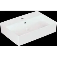 Villeroy & Boch Memento 2.0 lavabo à poser, 1 trou pour robinet, avec trop-plein, poli, 600x420mm, 4A076001, 4A076001