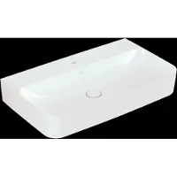 Villeroy & Boch Finion lavabo, trop-plein caché, 1 trou pour robinet, 800x470mm, 416884R1, 416884R1