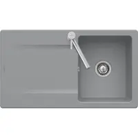 Villeroy & Boch V&B Spüle Siluet 50 Spülbecken, bianco pietra CeramicPlus