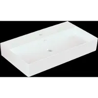Villeroy & Boch Memento 2.0 lavabo mural, 1 trou pour robinet, sans trop-plein, poli, 800x470mm, 4A228LR1, 4A228LR1