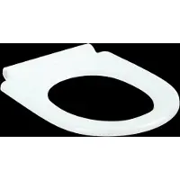Villeroy & Boch V&B sede ad anello VICARE cerniere in acciaio inox, bianco