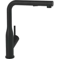 Villeroy & Boch Robinetterie de cuisine Subway Style Shower, pivotement 360°, saillie 235mm, 2 jets, douchette extractible, 92850006, 92850006