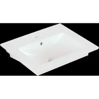 Villeroy & Boch Venticello lavabo, 1 trou pour robinet, avec trop-plein, 600x500mm, 41246001, 41246001