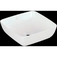 Villeroy & Boch Artis, lavabo à poser, carré, sans trop-plein, 410x410mm, 417841RW, 417841RW