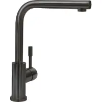 Villeroy & Boch Robinetteries de cuisine Modern Steel, pivotement 360°, saillie 200mm, fonction démarrage à froid, 96680105, 96680105