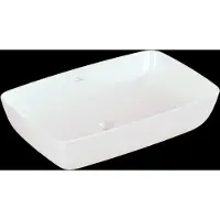 Villeroy & Boch Vasque à poser Artis, rectangulaire, sans trop-plein, 580x385mm, 417258RW, 417258RW