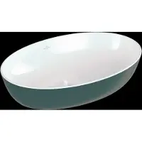 Villeroy & Boch Vasque à poser Artis, ovale, sans trop-plein, 610x410mm, 419861BCS7, 419861BCS7