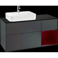 Villeroy & Boch Mobiletto V&B Finion 120cm, Pl b m, Reg re Peo, md bl. m Lac