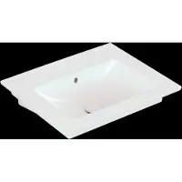 Villeroy & Boch Venticello lavabo, sans trou pour robinet, avec trop-plein, 600x500mm, 412462R1, 412462R1