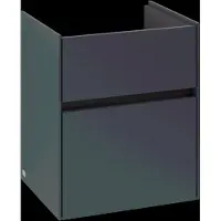 Villeroy & Boch Collaro Meuble sous-lavabo, 2 tiroirs, lavabo au centre, 460x546x374mm, C00600VQ, C00600VQ