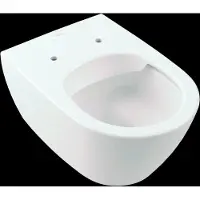 Villeroy & Boch Subway 2.0 WC à fond creux, ovale, sortie horizontale, DirectFlush, 370x560x365mm, 5614R0RW, 5614R0RW