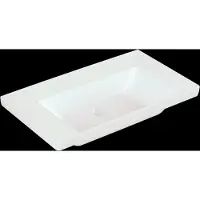 Villeroy & Boch Subway 3.0 lavabo à poser, sans trou pour robinet, sans trop-plein, non rectifié, 800x470mm, 4A7083RW, 4A7083RW