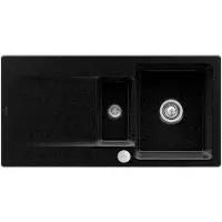 Villeroy & Boch V&B lavello a filo Siluet 60 R Flat con scarico, azionamento eccentrico, cromite