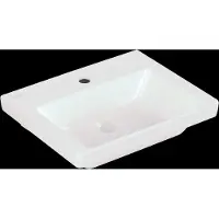 Villeroy & Boch Subway 3.0 lave-mains, 1 trou pour robinet, sans trop-plein, 500x400mm, 4370FG01, 4370FG01