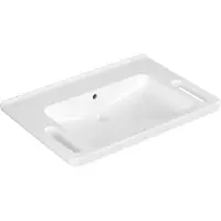 Villeroy & Boch V&B Vicare lavabo 80x55cm, senza rubinetto, senza sfioratore, bianco A-bac C+