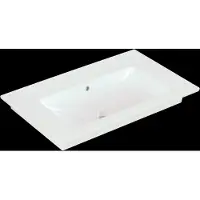 Villeroy & Boch Venticello lavabo armoire, sans trou pour robinet, avec trop-plein, 800x500mm, 41048JR1, 41048JR1