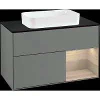 Villeroy & Boch Mobile V&B Piastra di copertura bla m Finion 100x60,3cm, Reg re Oa ven, Oli. m Lac