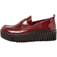 Art per donna. 115301467003_008 Scarpe in pelle bordeaux Brighton 1530 (39), 3 a 5cm, Nessuno, Casual