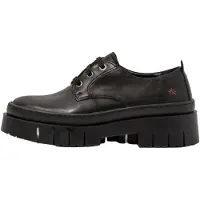 Art per donna. 119521101003_001 Scarpe in pelle nera del 1952 - altezza tacco: 5 cm (40), Nero, 5 a 8cm, Stringhe, Casual