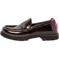 Art unisex. 119021101003_001 Scarpe in pelle nera Birmingham del 1902 (43), Nero, 3 a 5cm, Nessuno, Casual