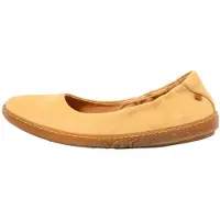 El naturalista per donna. 253004F50005_024 N5300 Ballerine in pelle color giallo corallo (39), Basso, Nessuno, Casual