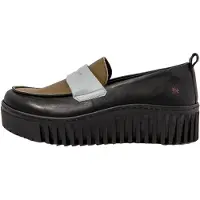 Art per donna. 11530S1UQ003_001 Mocassini in pelle 1530S Brighton neri (41), Nero, 3 a 5cm, Nessuno, Casual