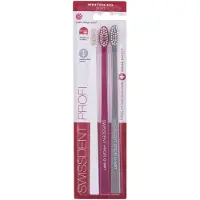 Swissdent Trio Soft Bianco + Rosa + Grigio — Spazzolino Sbiancante