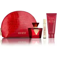 GUESS Seductive Red Set regalo EDT 75 ml, Lozione corpo 100 ml, miniature EDT 15 ml and cosmetic bag 75ml