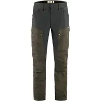Fjällräven Keb Trousers Pantaloni da trekking Uomo (46 - Regular, grigio)
