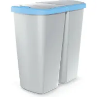 Keden Bidone Della Raccolta Differenziata Compacta Q 48x28x51 Cm