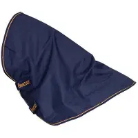 Bucas Irish Turnout Combi Neck 0g - blu/oro - Parte del collo