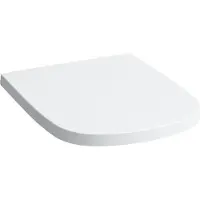 Laufen Palomba Sedile WC e coperchio con chiusura ammortizzata, versione bassa, bianco, 1 pz.