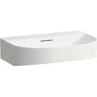 Laufen Sonar lavabo à encastrer, sans trou pour robinet, avec trop-plein, 600x420mm, H8103420001091, H8103420001091