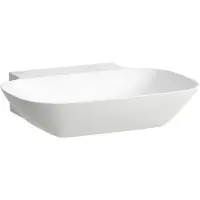 Laufen INO lavabo à poser, sans trou pour robinet, sans trop-plein, US fermé 560x450mm, H8163020001121, H8163020001121