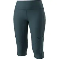 Dynafit Women's Alpine 3/4 Tights Leggings da running Donna (S, blu)
