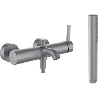 Laufen Kartell Mitigeur monocommandé pour baignoire, apparent, set complet, 0041411, H3213370901411, H3213370901411