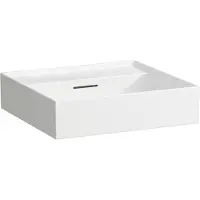 Laufen Kartell lavabo à encastrer, sans trou pour robinet, avec trop-plein, 500x460mm, H810332A001091, H810332A001091