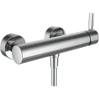 Laufen MEDA Mitigeur de douche, avec accessoires, apparent, chromé, HF506650100600, HF506650100600