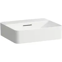 Laufen VAL vasque, sans trou pour robinet, avec trop-plein, 450x380mm, H8122804001091, H8122804001091