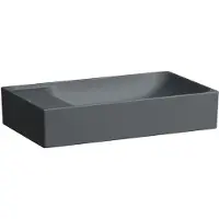 Laufen MEDA vasque, 600x350mm, sans trou pour robinet, avec trop-plein, H8121137581091, H8121137581091