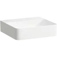 Laufen VAL lavabo à poser, sans trou pour robinet, sans trop-plein, US fermé 450x420mm, H8162804001121, H8162804001121